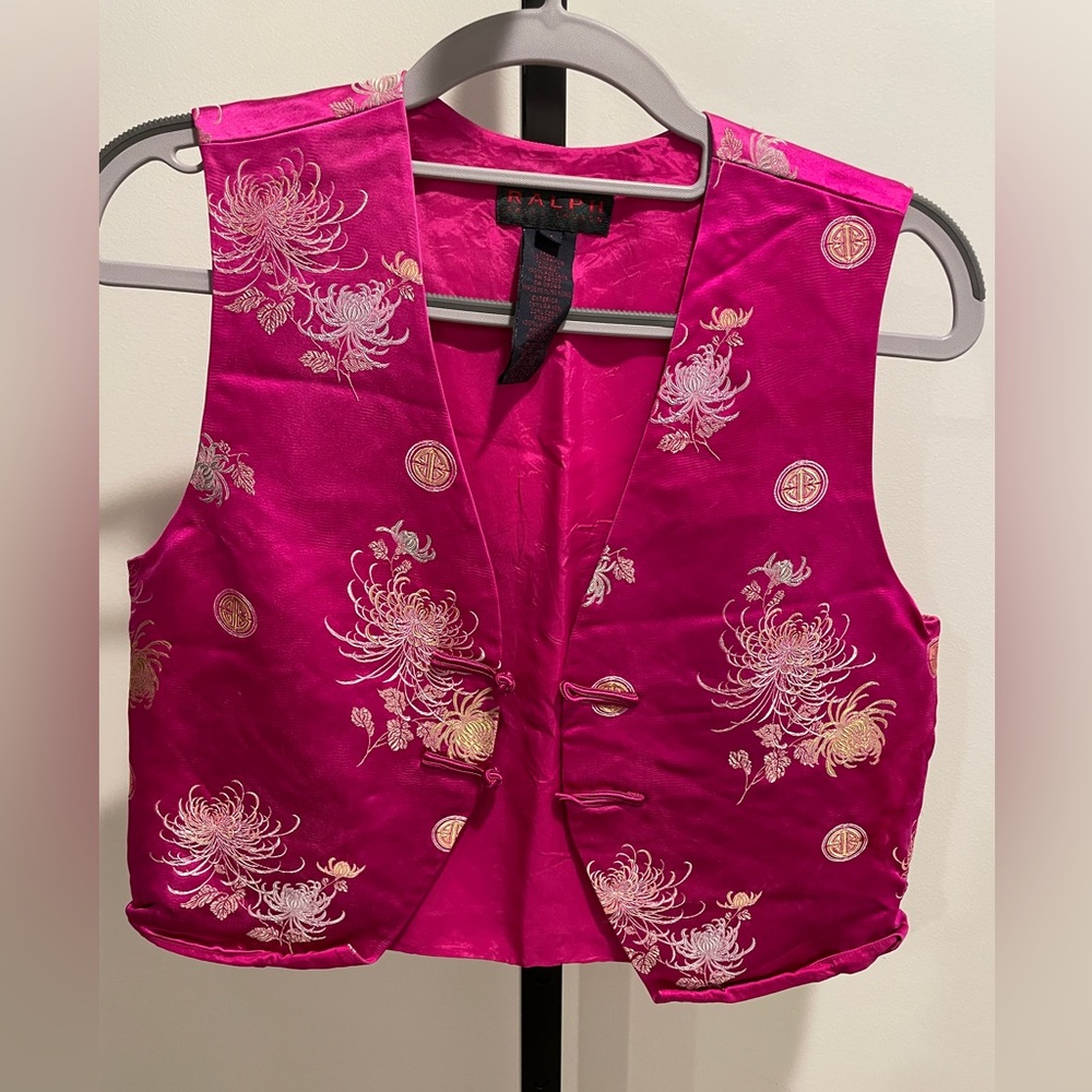 Black label Ralph Lauren vintage vest small